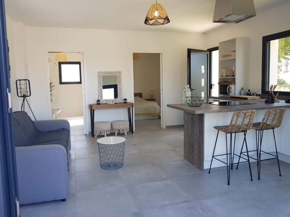 Maisons T2 Avec Jardins Privatifs - 10Mn De La Plage Et 5Mn Du Village - Casa Di I Trinelli Vescovato Luaran gambar