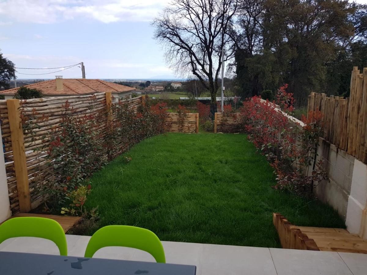 Maisons T2 Avec Jardins Privatifs - 10Mn De La Plage Et 5Mn Du Village - Casa Di I Trinelli Vescovato Luaran gambar